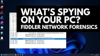 What's Spying On Your Pc? Fiddler Tutorial