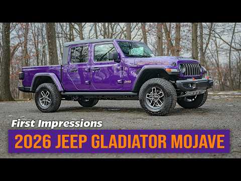 Our New 2026 Jeep Gladiator Mojave Is Special!