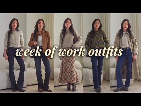 Work Outfits 💼 5 Looks For The Office