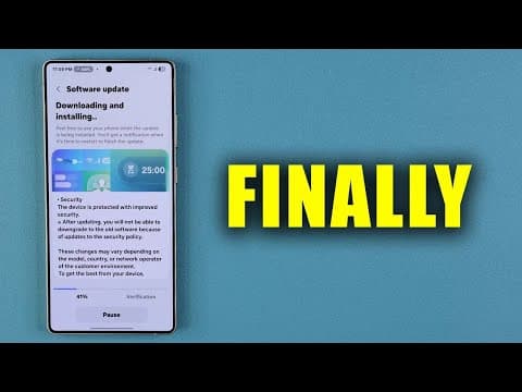 Finally - Important Samsung Update For Millions Of Galaxy Phones (one Ui 8.0, 7.0, Etc)