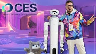 Humanoid Robots, Ai Robot Companions & A Tennis Robot?! | Switchbot Ces 2026