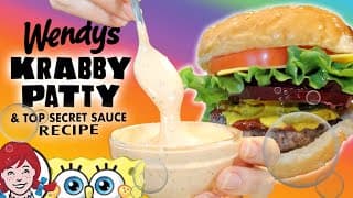 Diy Sponge Bob Krabby Patty And Wendy's Top Secret Sauce