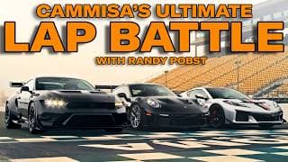 Corvette Zr1 Vs Mustang Gtd Vs 911 Gt3 Rs: Record-breaking Lap Battle —cammisa’s Ultimate Lap Battle