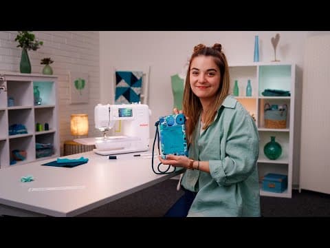 How To Sew A Easy Phone Pouch – Step-by-step Tutorial With Bernina | Sewing Project For Beginners