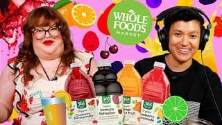 Kristin & Jen Try All The Juice Blends From Whole Foods | Kitchen & Jorn