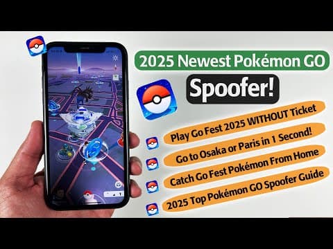 2025 How To Fake Your Iphone Gps In Pokemon Go | Works On Ios 26 & No Jailbreak!