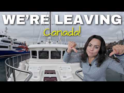 We're Leaving Canada After Only 5 Days And Heading Back To Seattle...for Now! [mv Freedom]