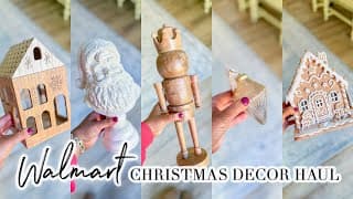 2025 Walmart Christmas Decor Shop & Haul // Charlotte Grove Farmhouse