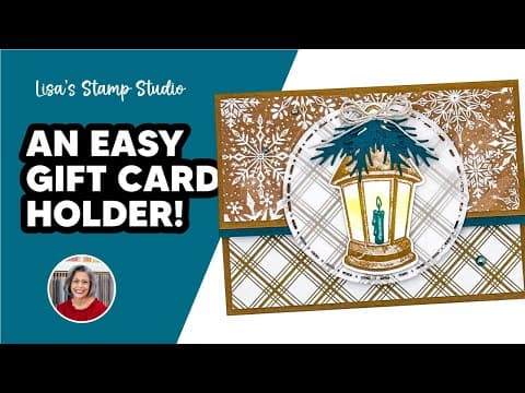 How To Make Easy Gift Card Holders For The Holidays In Minutes!