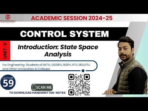 Cs59: State Space Analysis In Control System | Definition, State Equations & Applications