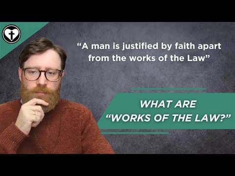 Does Justification By Faith Happen Apart From All Good Works Or Only From Ceremonial Works?