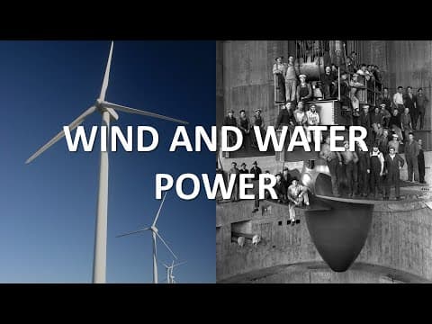 Wind And Water Power (full Lecture)