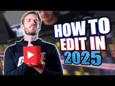 How I Actually Edit Pewdiepie's Videos (step-by-step Breakdown) (2025 Update!)