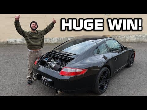 Mystery Problem Solved On My Ls Swapped Porsche?! Facebook Market Place Find..
