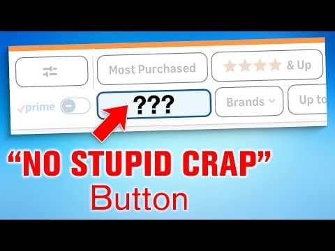 This Secret Button Fixes Amazon's Biggest Problem