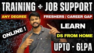 Top Career In 2025 ! Learn Data Science With Ai In Online | Jobs For You Tamizha