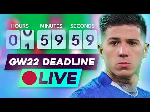 Fpl Gw22 Deadline Stream ⏰ Team News & Final Decisions! 🚨 | Get Your Last Minute Fpl Questions In