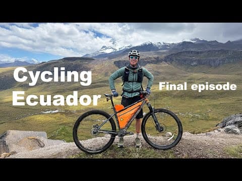 Ecuador Is Off The Charts Beautiful-biking At 14k Feet