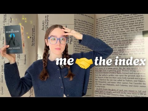 Reading The Silmarillion For The First Time (brain Is Mush)🙂🏔️