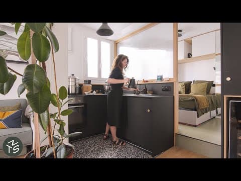 Paris Interior Designer’s Light Filled Micro Apartment, 25sqm/269sqft