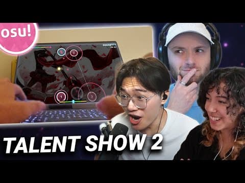 I Hosted An Osu! Talent Show Again Ft. Xootynator & Btmc