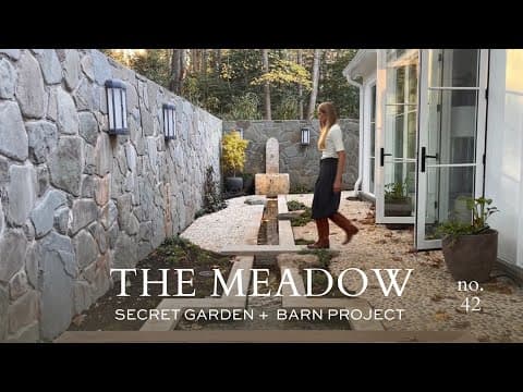 Party Barn + Secret Garden Reveal| Client House Tour | The Meadow Vlog Ep 42 | Lauren Liess