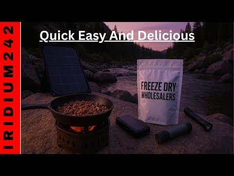 Gourmet Freeze-dried Food!