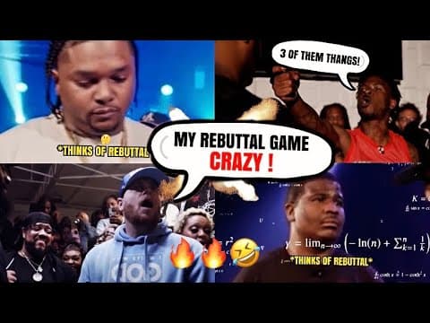 Wildest / Best Rebuttals In Battle Rap 🔥🤣 2025 | Funny Moments