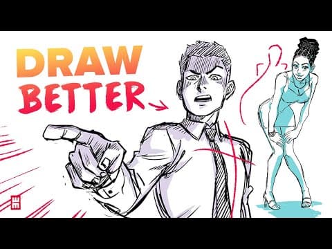 Your Character Drawings Are Too Stiff! Watch This!