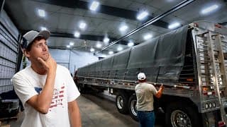 Harvest Preparation! 3 Tarps In 4 Hours Not Bad!!