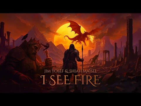 Jim Yosef & Shiah Maisel - I See Fire (official Lyric Video)