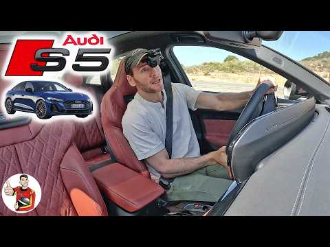 Better Tech + Better Dynamics // 2025 Audi S5 Sedan First Drive (pov)