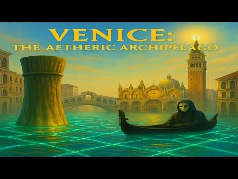 Venice's Miracle! 🤯 The Tartarian Pylon Energy Grid!