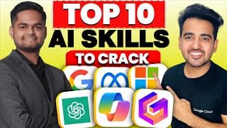 Top 10 Ai Skills You Must Learn To Get Internships & Jobs In 2026 | Be10x Workshop