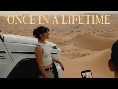 This Trip Shouldn’t Exist… But It Does | G-class Experience – Morocco Desert Edition