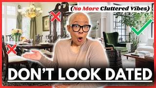 Blend Vintage & Modern Furniture Like A Pro Designer