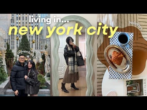 Nyc Vlog | Everything We Did During The Holidays, New Experiences In The City! ❤️