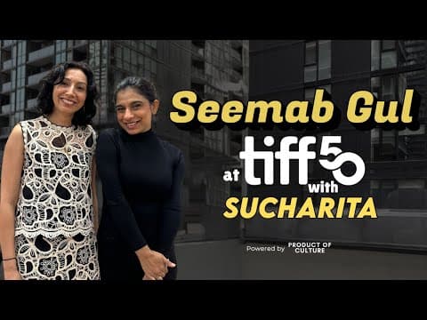Seemab Gul Interview With Sucharita At Tiff 2025 | Ghost Schools In Pakistan