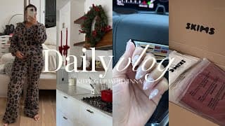 Vlog | Guess Who’s Home + Skims Haul + Best Perfume Combo + Grwm + Decorating For Xmas|mckennawalker