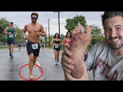 Running A Marathon Barefoot!