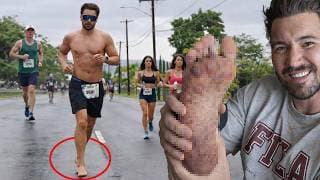 Running A Marathon Barefoot!
