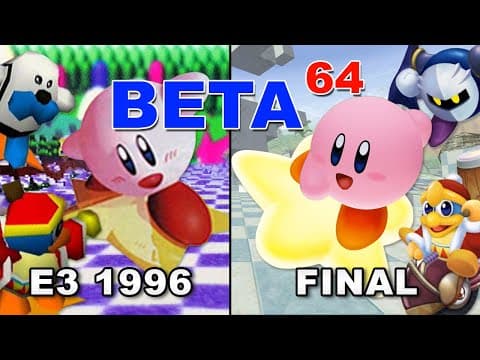 Beta64 - Kirby Air Ride / Kirby Bowl 64
