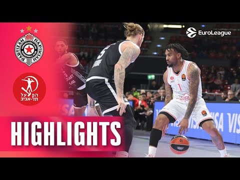 From −27 To Overtime And Win | Partizan - Hapoel | R24 Basketball Highlights 2025-26