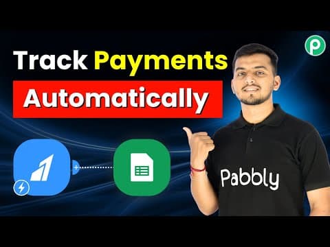 Instant Razorpay Payment Updates In Google Sheets (automation)