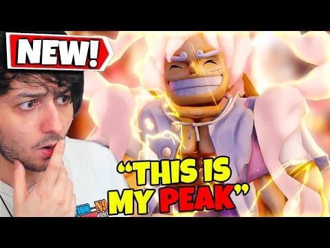 Getting the OVERPOWERED Gear 5 Luffy in Roblox!