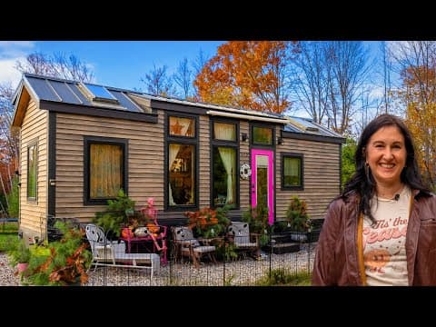 Her Art-filled Tiny House On 2.7 Acres Is A Perfect Starter Home!