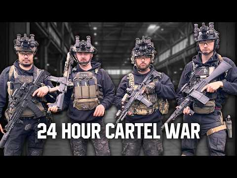 Ex British Soldiers Vs 24 Hour Airsoft Cartel Mission!