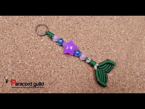 Mermaid's Tail Key Fob