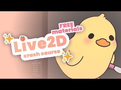 Beginner Intro To Live2d Rigging (free Ver Tutorial) - Geekcon Dx 2025 Segment