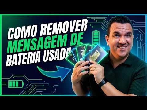 Mensagem De Bateria Usada Ou Desconhecida No Iphone - Como Resolver? Bateria Decode Skaiky